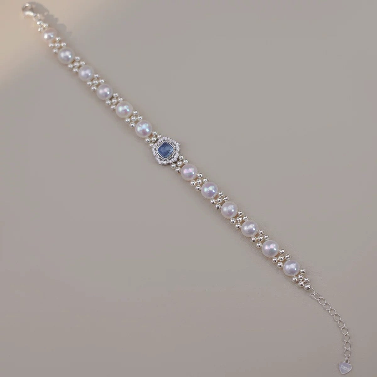Ocean Harmony Aquamarine Bracelet