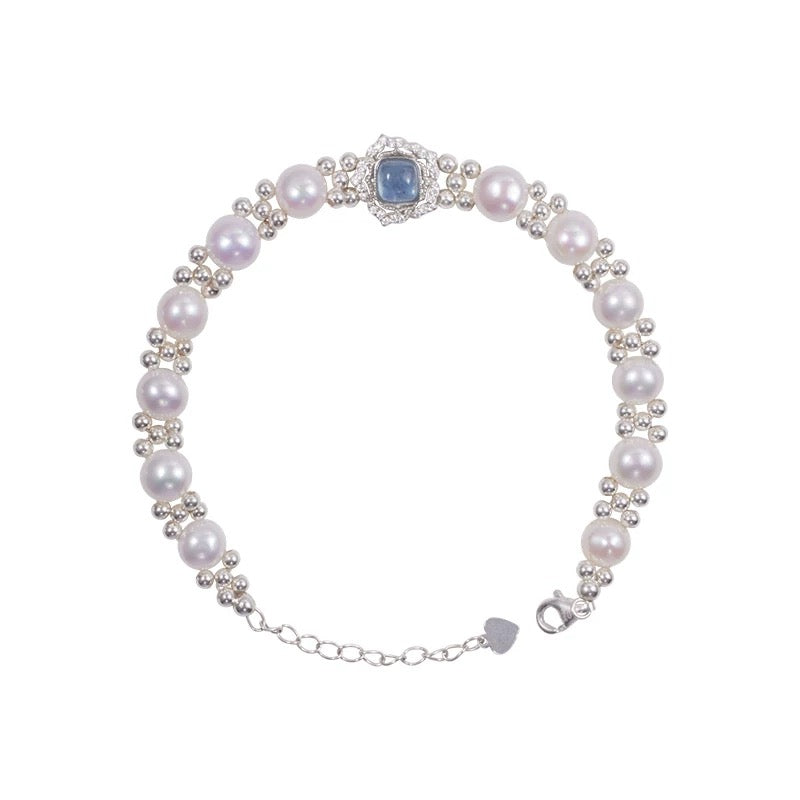 Ocean Harmony Aquamarine Bracelet