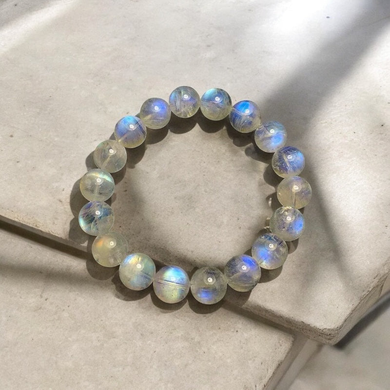 Dreamweaver Moonstone Bracelet (6.5mm moonstones)