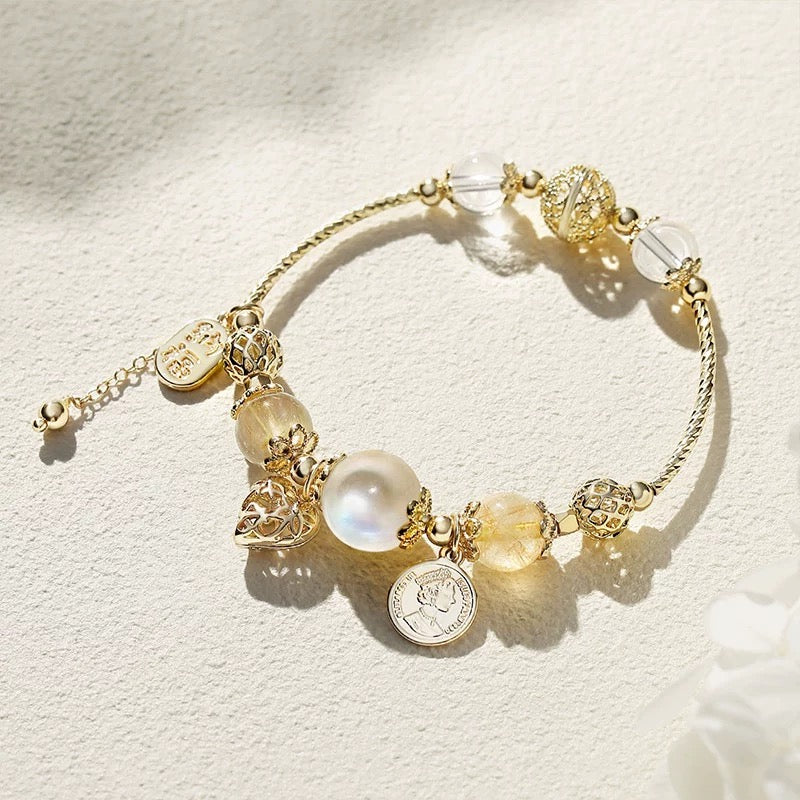 Glowburst Citrine Bracelet