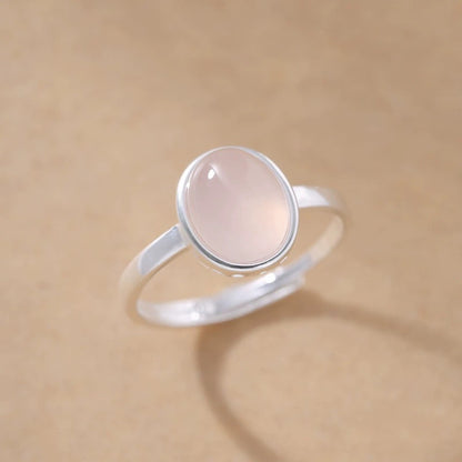 Cupid’s Charm Rose Quartz Ring