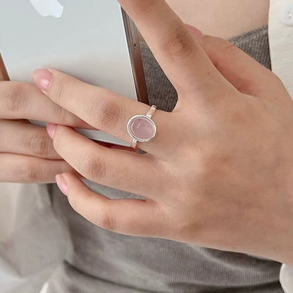 Cupid’s Charm Rose Quartz Ring