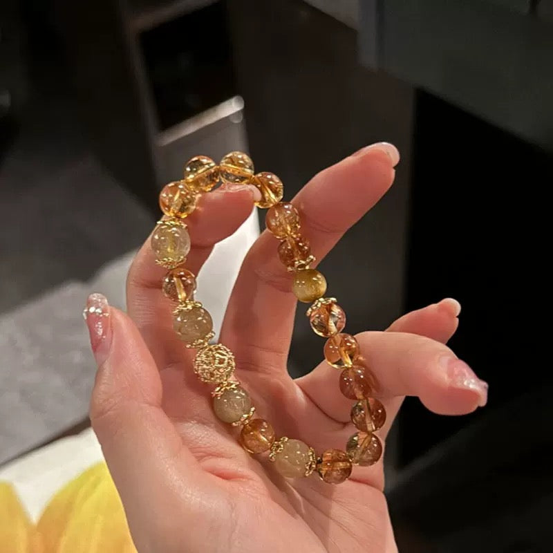 Golden Ambition Citrine Bracelet
