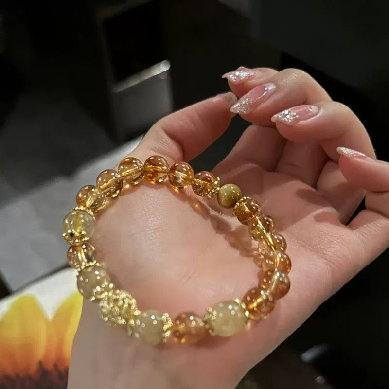 Golden Ambition Citrine Bracelet