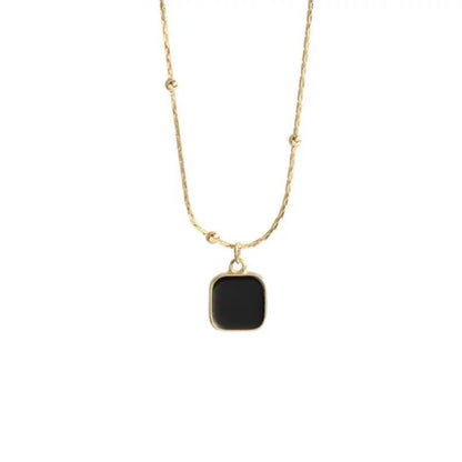 Midnight Guardian Obsidian Necklace