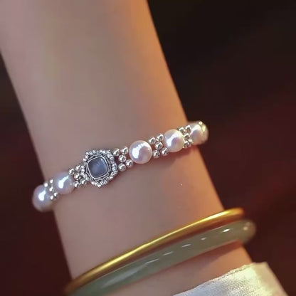 Ocean Harmony Aquamarine Bracelet